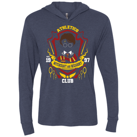 T-Shirts Vintage Navy / X-Small Athletics Club Triblend Long Sleeve Hoodie Tee