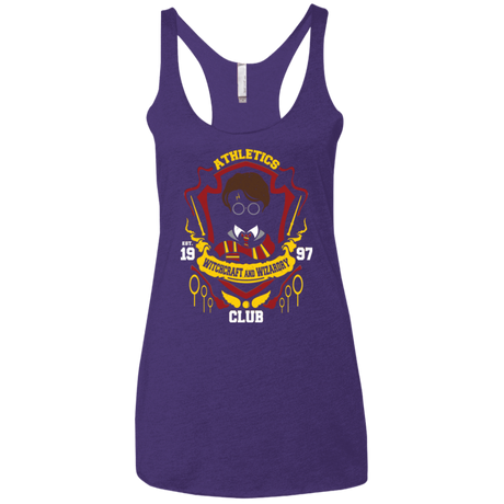 T-Shirts Purple / X-Small Athletics Club Women's Triblend Racerback Tank