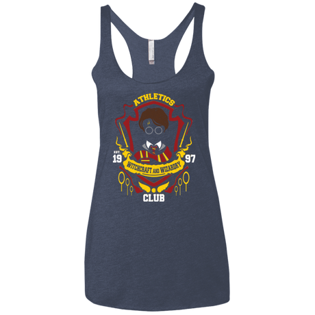 T-Shirts Vintage Navy / X-Small Athletics Club Women's Triblend Racerback Tank