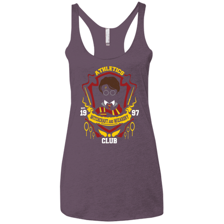 T-Shirts Vintage Purple / X-Small Athletics Club Women's Triblend Racerback Tank