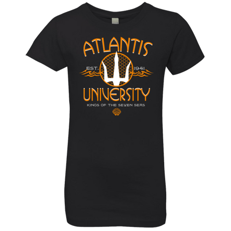 T-Shirts Black / YXS Atlantis University Girls Premium T-Shirt