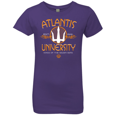 T-Shirts Purple Rush / YXS Atlantis University Girls Premium T-Shirt