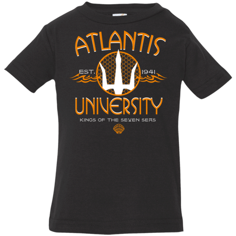 T-Shirts Black / 6 Months Atlantis University Infant Premium T-Shirt