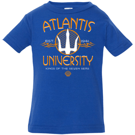 T-Shirts Royal / 6 Months Atlantis University Infant Premium T-Shirt