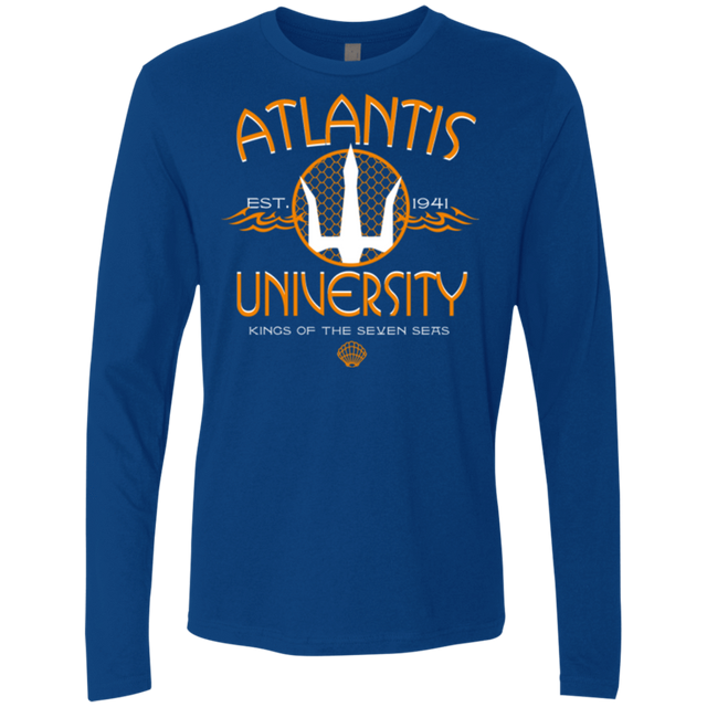 T-Shirts Royal / Small Atlantis University Men's Premium Long Sleeve