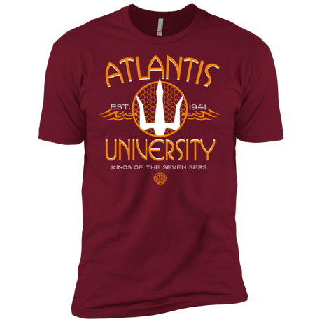 T-Shirts Cardinal / X-Small Atlantis University Men's Premium T-Shirt