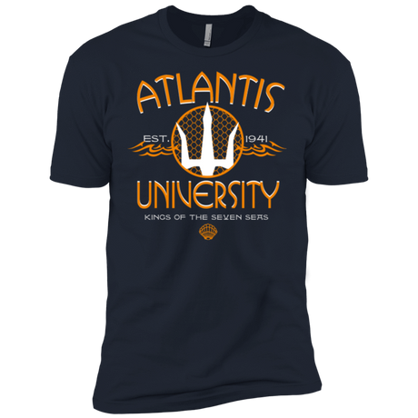 T-Shirts Midnight Navy / X-Small Atlantis University Men's Premium T-Shirt
