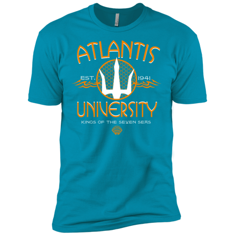 T-Shirts Turquoise / X-Small Atlantis University Men's Premium T-Shirt