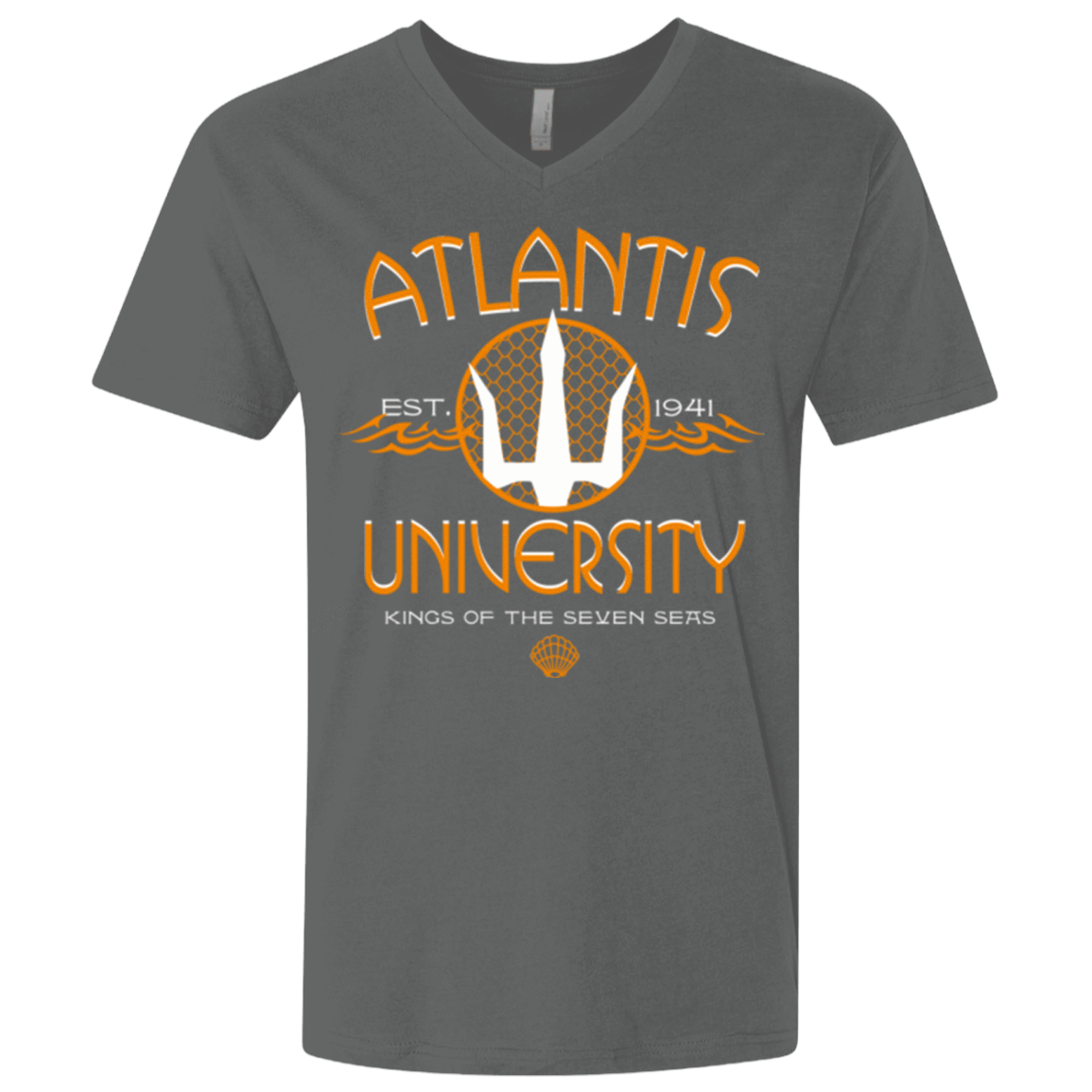 T-Shirts Heavy Metal / X-Small Atlantis University Men's Premium V-Neck
