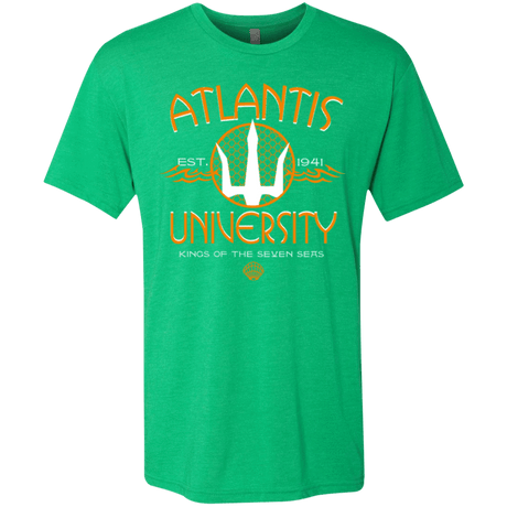 T-Shirts Envy / Small Atlantis University Men's Triblend T-Shirt