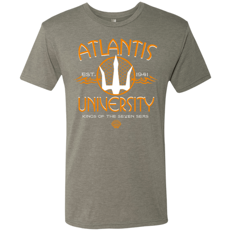 T-Shirts Venetian Grey / Small Atlantis University Men's Triblend T-Shirt