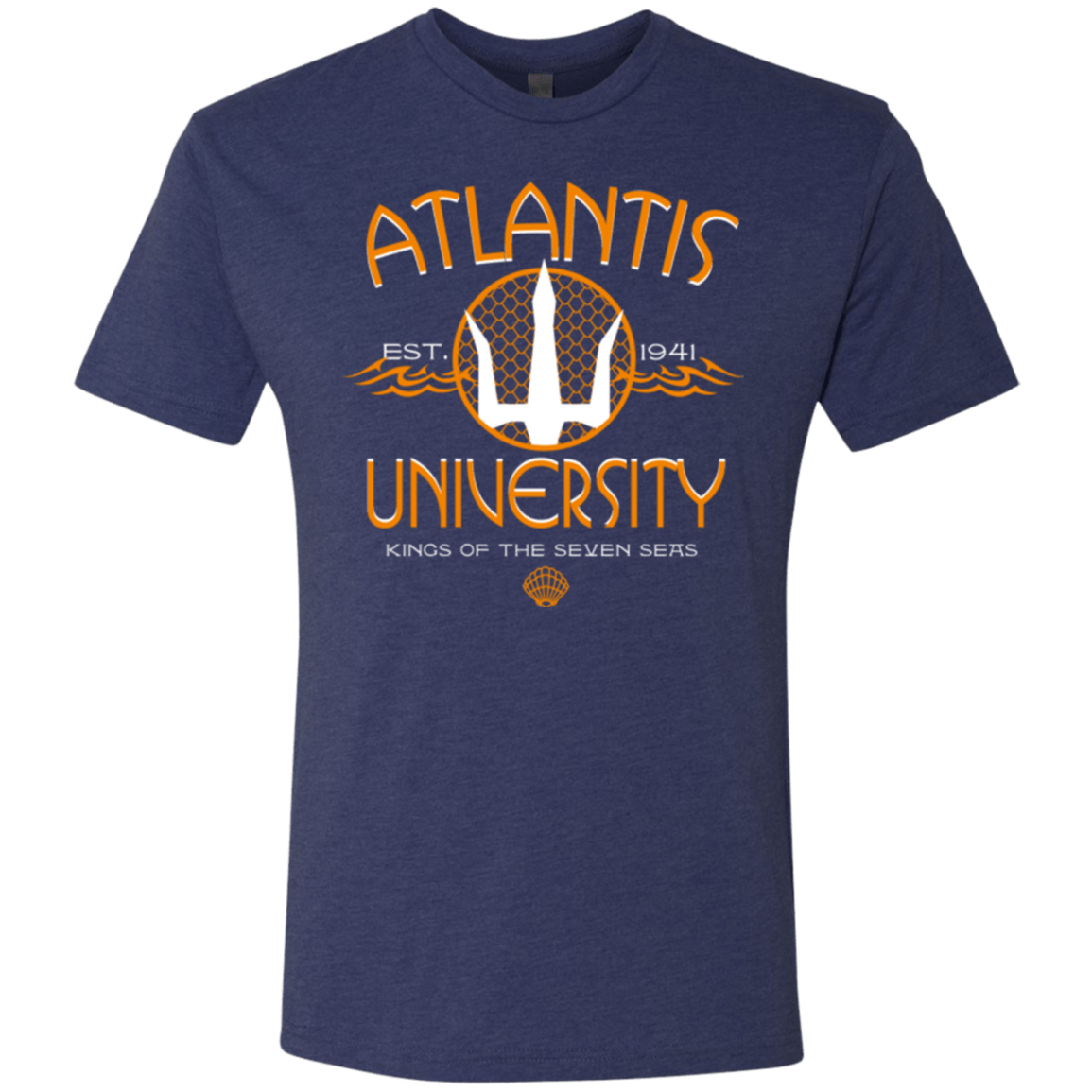 T-Shirts Vintage Navy / Small Atlantis University Men's Triblend T-Shirt