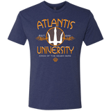 T-Shirts Vintage Navy / Small Atlantis University Men's Triblend T-Shirt