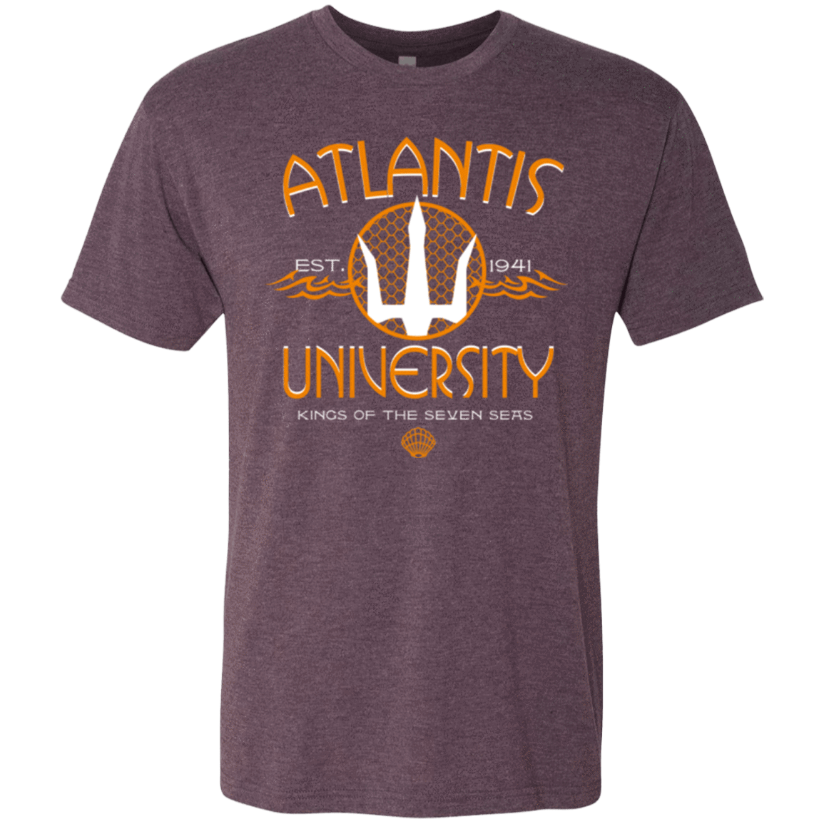 T-Shirts Vintage Purple / Small Atlantis University Men's Triblend T-Shirt