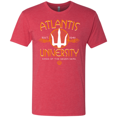 T-Shirts Vintage Red / Small Atlantis University Men's Triblend T-Shirt