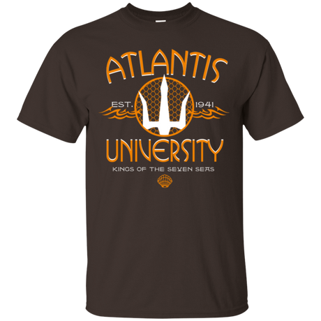 T-Shirts Dark Chocolate / Small Atlantis University T-Shirt