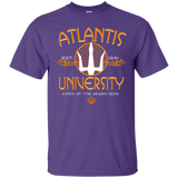 T-Shirts Purple / Small Atlantis University T-Shirt