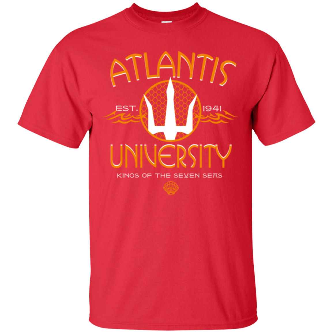 T-Shirts Red / Small Atlantis University T-Shirt