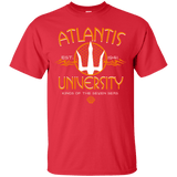 T-Shirts Red / Small Atlantis University T-Shirt