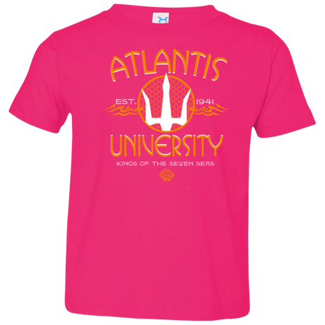 T-Shirts Hot Pink / 2T Atlantis University Toddler Premium T-Shirt