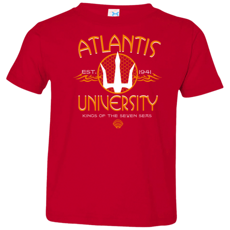 T-Shirts Red / 2T Atlantis University Toddler Premium T-Shirt