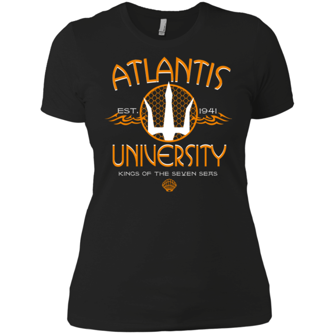 T-Shirts Black / X-Small Atlantis University Women's Premium T-Shirt