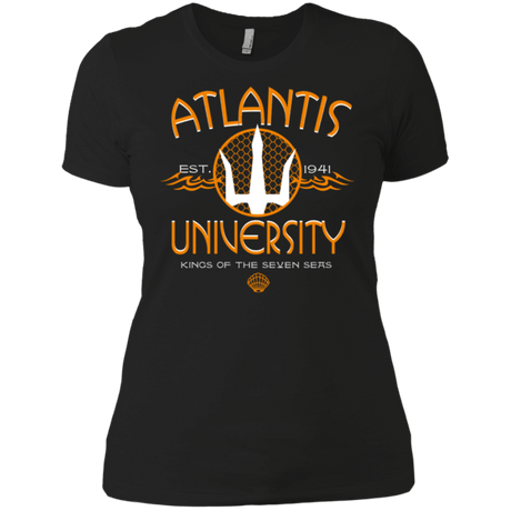 T-Shirts Black / X-Small Atlantis University Women's Premium T-Shirt