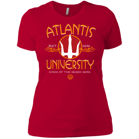 T-Shirts Red / X-Small Atlantis University Women's Premium T-Shirt