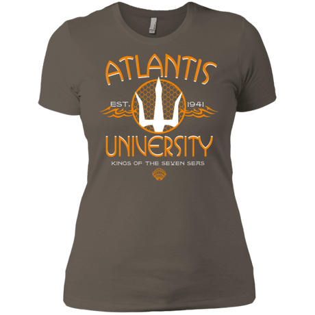 T-Shirts Warm Grey / X-Small Atlantis University Women's Premium T-Shirt