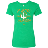 T-Shirts Envy / Small Atlantis University Women's Triblend T-Shirt