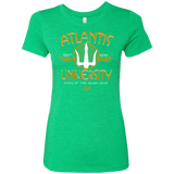 T-Shirts Envy / Small Atlantis University Women's Triblend T-Shirt