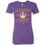 T-Shirts Purple Rush / Small Atlantis University Women's Triblend T-Shirt