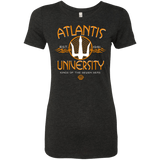 T-Shirts Vintage Black / Small Atlantis University Women's Triblend T-Shirt