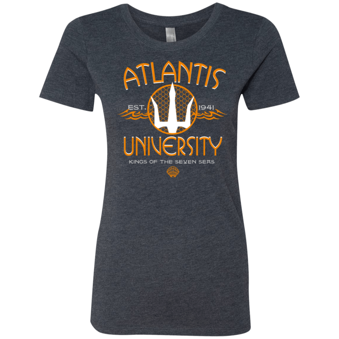 T-Shirts Vintage Navy / Small Atlantis University Women's Triblend T-Shirt