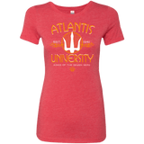 T-Shirts Vintage Red / Small Atlantis University Women's Triblend T-Shirt