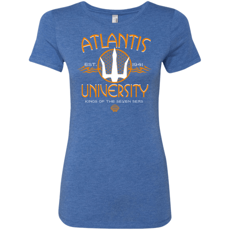 T-Shirts Vintage Royal / Small Atlantis University Women's Triblend T-Shirt
