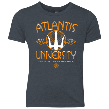 T-Shirts Vintage Navy / YXS Atlantis University Youth Triblend T-Shirt