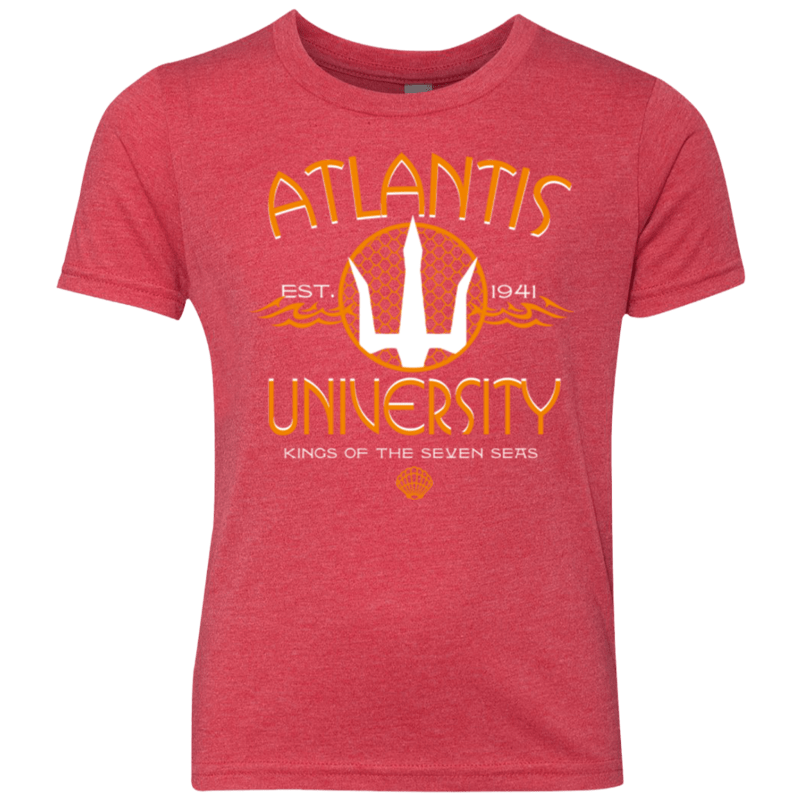 T-Shirts Vintage Red / YXS Atlantis University Youth Triblend T-Shirt