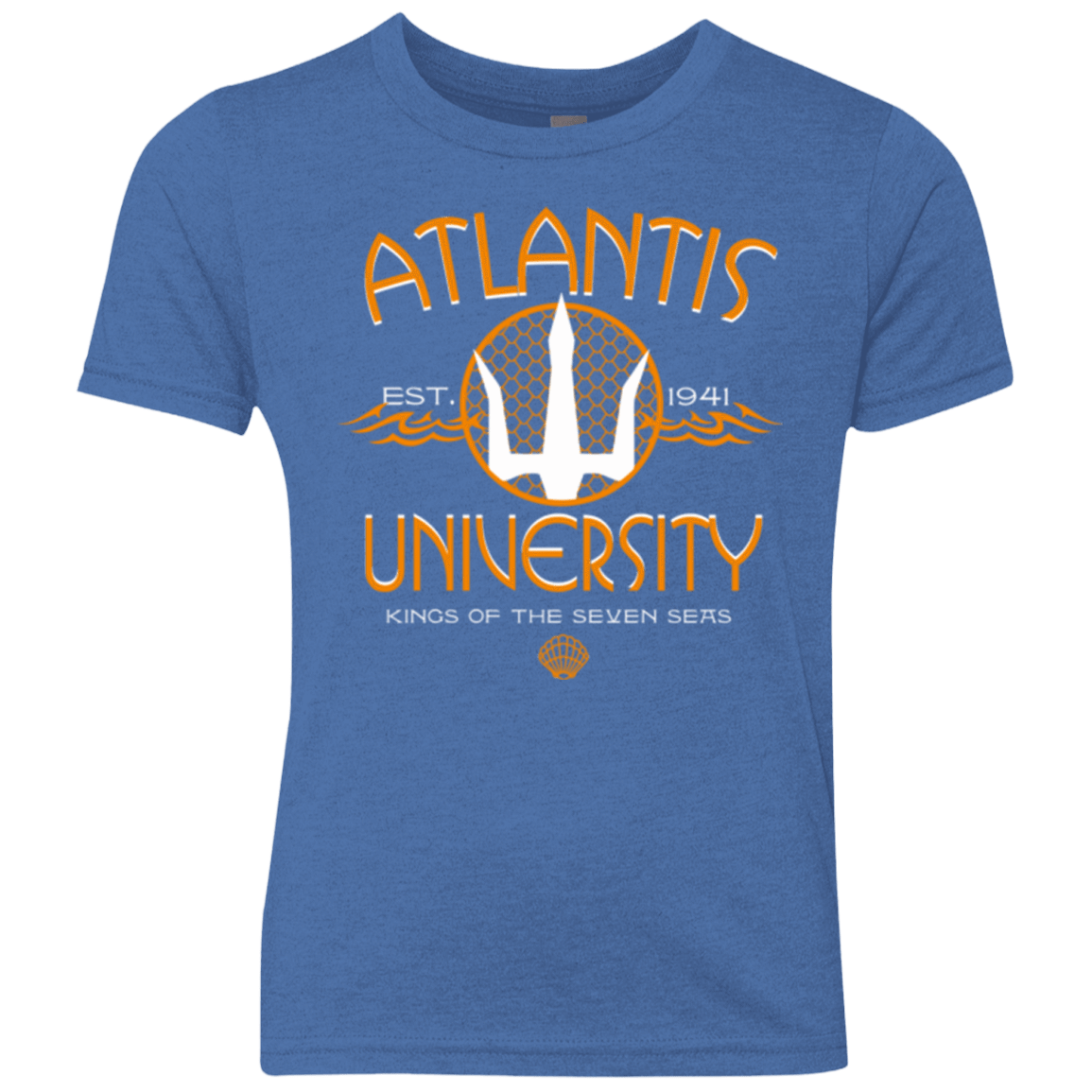 T-Shirts Vintage Royal / YXS Atlantis University Youth Triblend T-Shirt