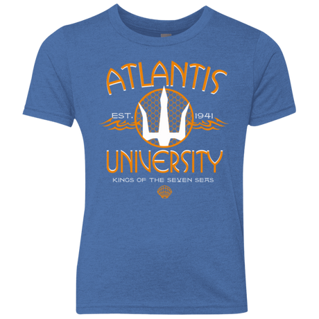 T-Shirts Vintage Royal / YXS Atlantis University Youth Triblend T-Shirt