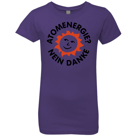 T-Shirts Purple Rush / YXS Atomenergie Girls Premium T-Shirt
