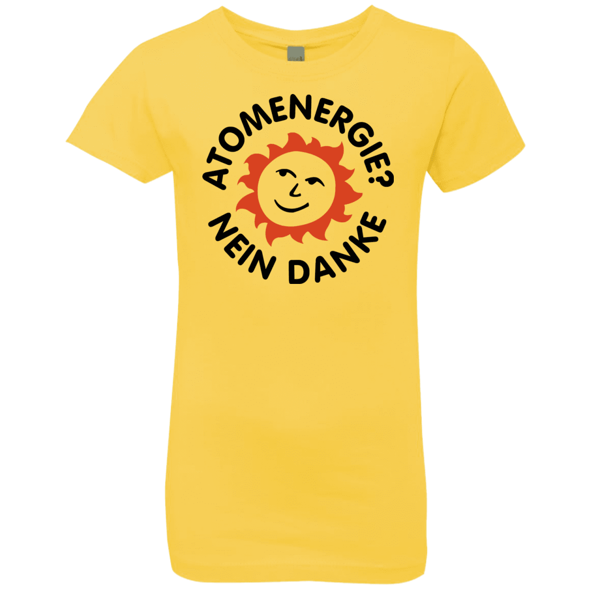 T-Shirts Vibrant Yellow / YXS Atomenergie Girls Premium T-Shirt