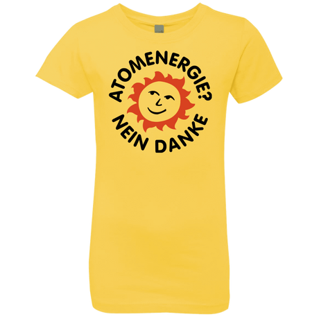 T-Shirts Vibrant Yellow / YXS Atomenergie Girls Premium T-Shirt