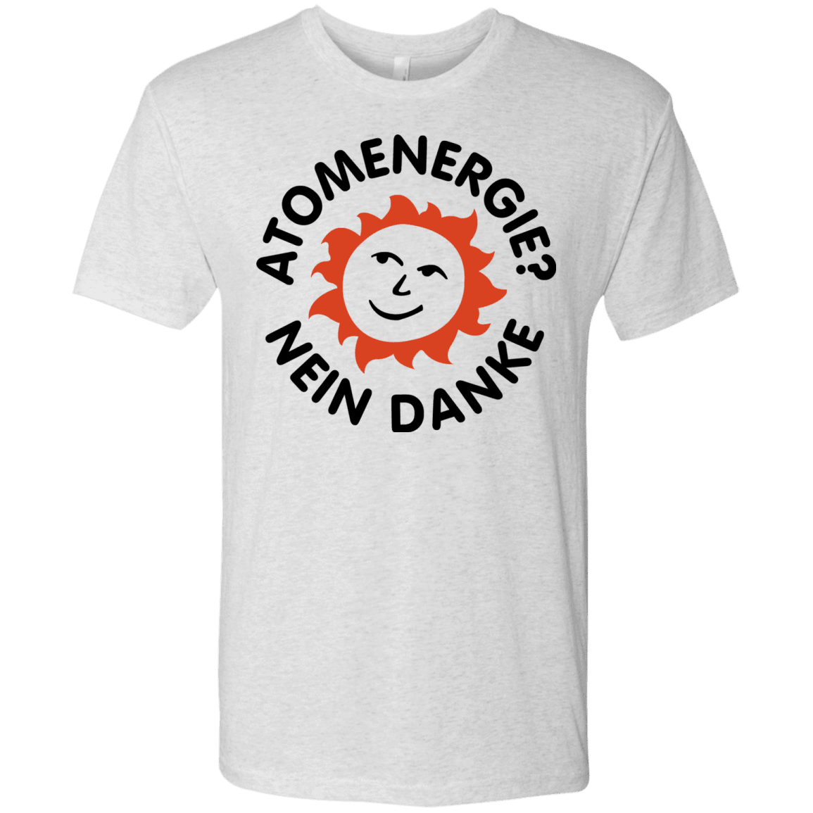 T-Shirts Heather White / Small Atomenergie Men's Triblend T-Shirt