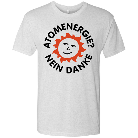 T-Shirts Heather White / Small Atomenergie Men's Triblend T-Shirt