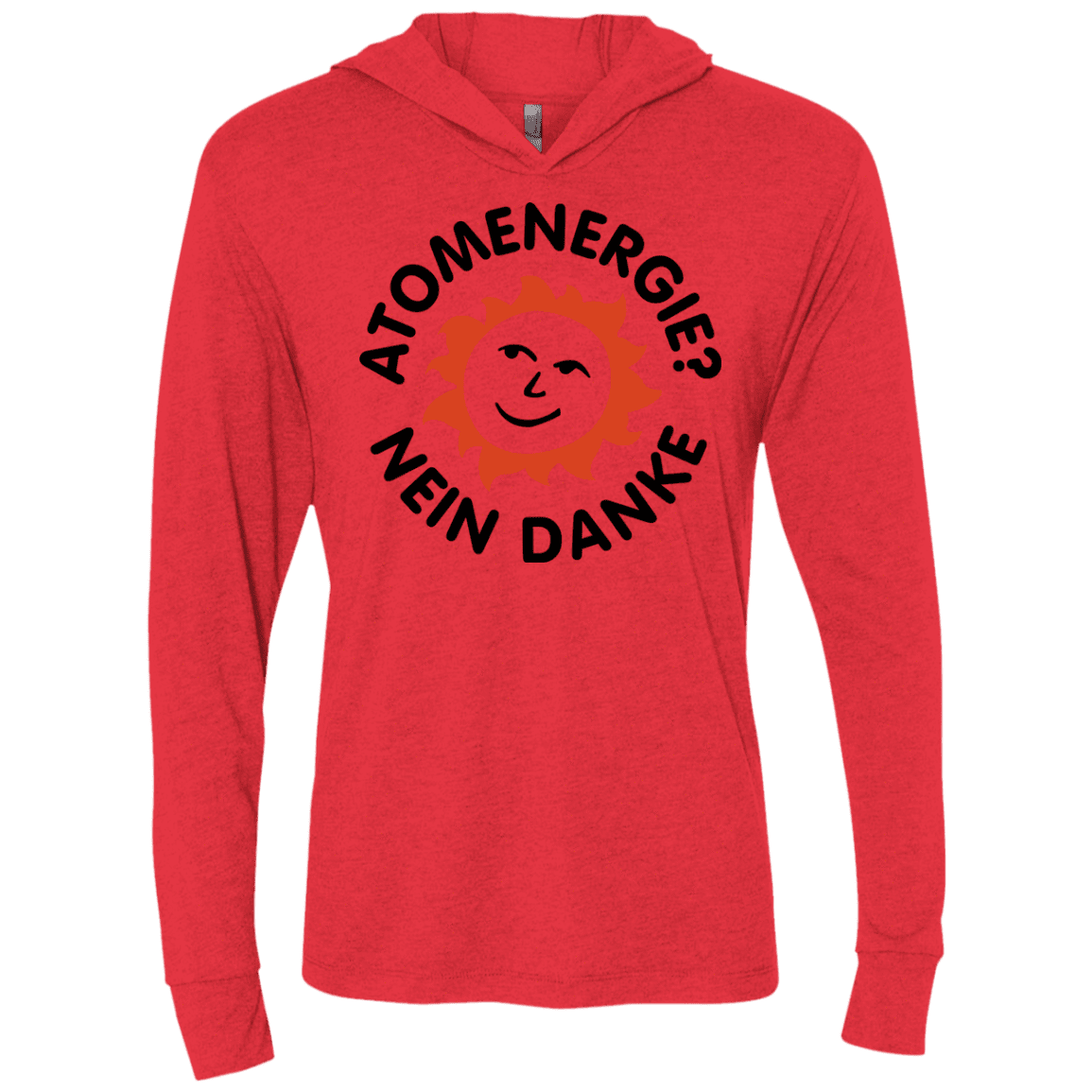 Atomenergie Triblend Long Sleeve Hoodie Tee