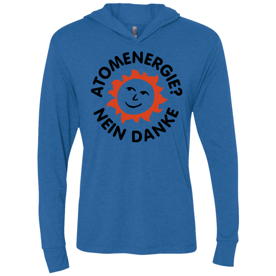Atomenergie Triblend Long Sleeve Hoodie Tee