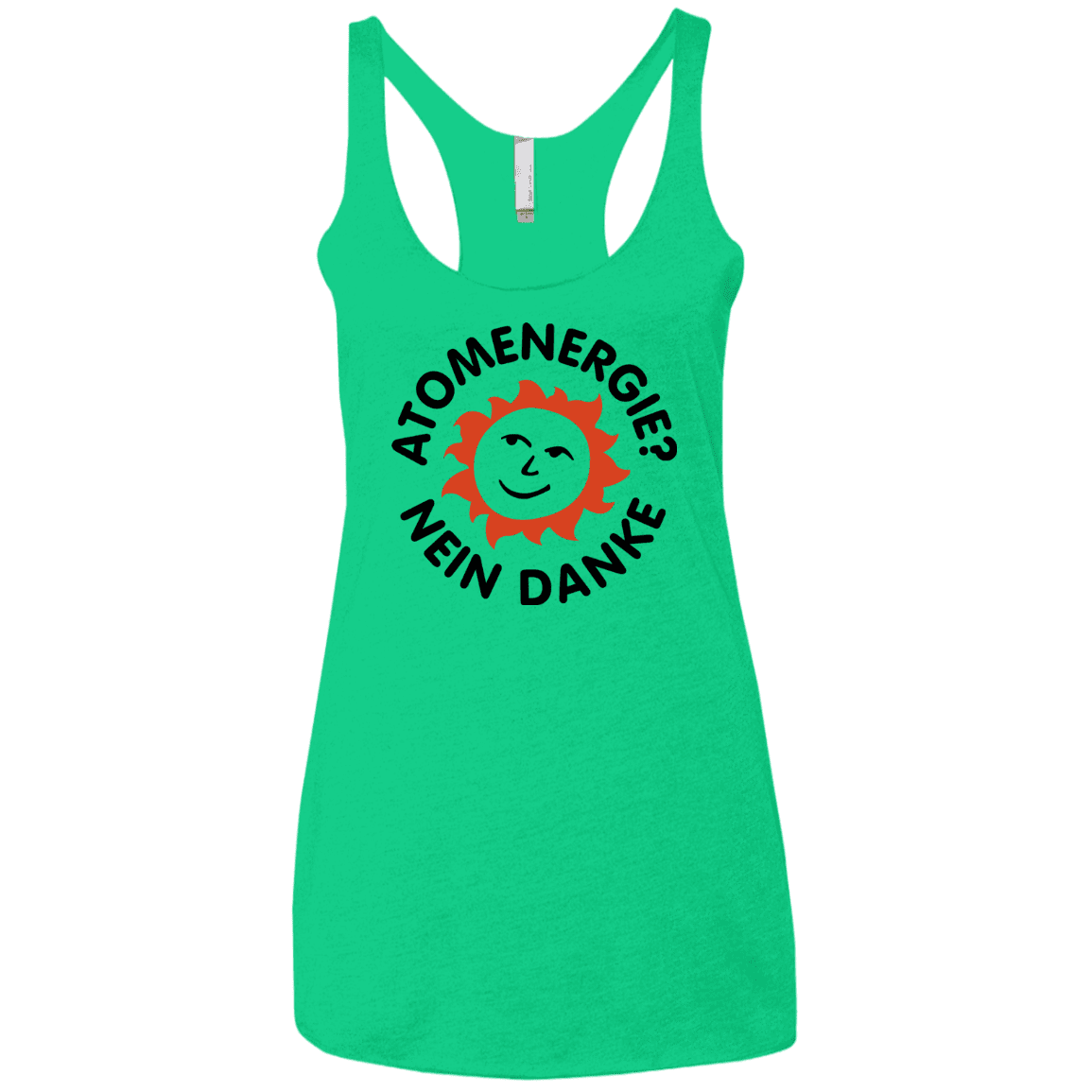 T-Shirts Envy / X-Small Atomenergie Women's Triblend Racerback Tank