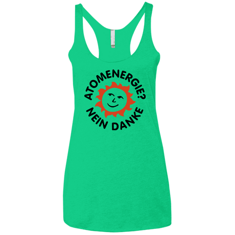 T-Shirts Envy / X-Small Atomenergie Women's Triblend Racerback Tank