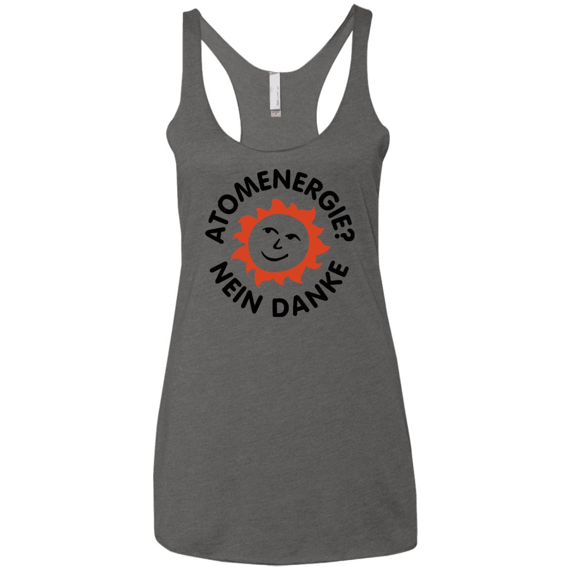 T-Shirts Premium Heather / X-Small Atomenergie Women's Triblend Racerback Tank